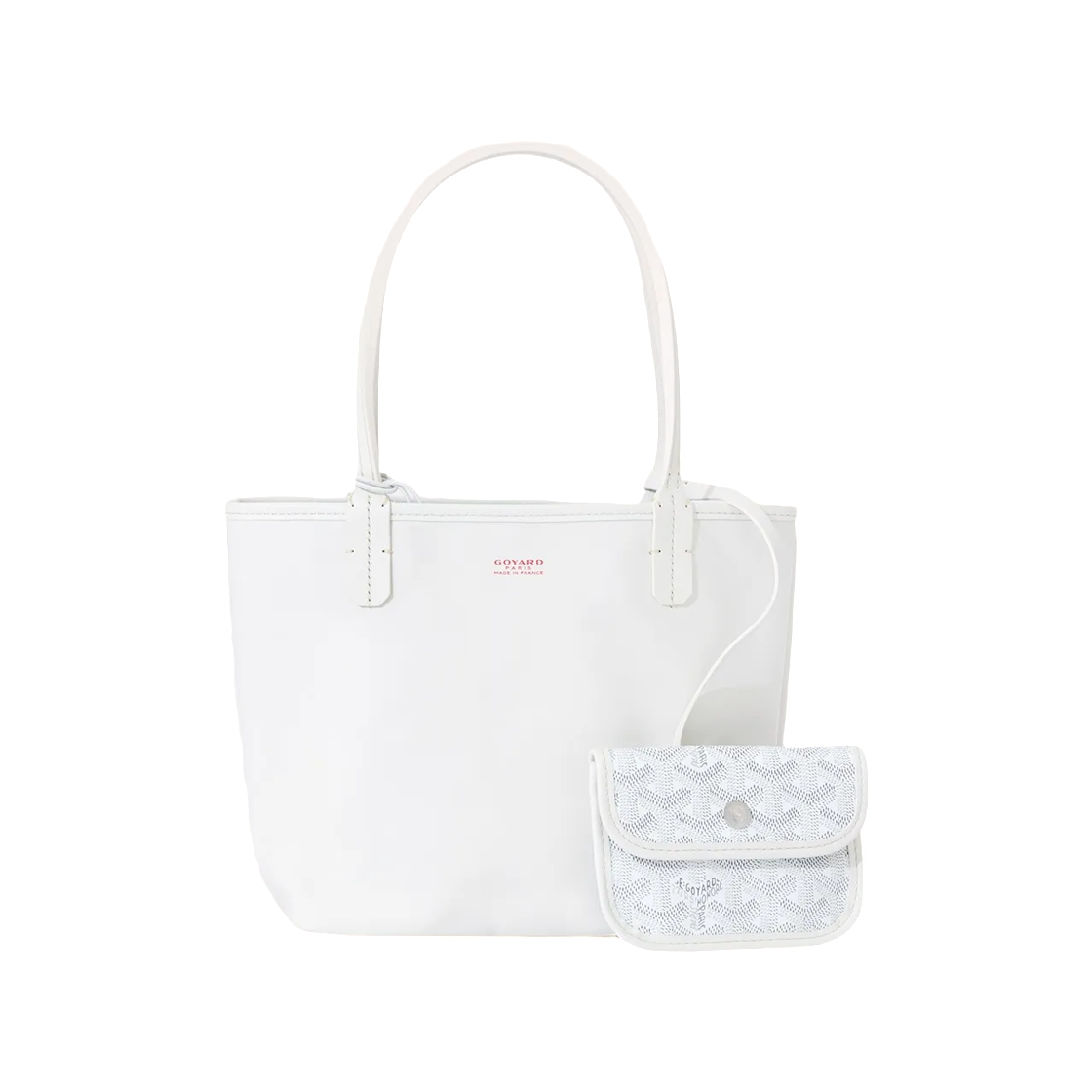 고야드 앙주 미니 백 화이트 (크로 포함)(Goyard Anjou Mini Bag White (with Croc))