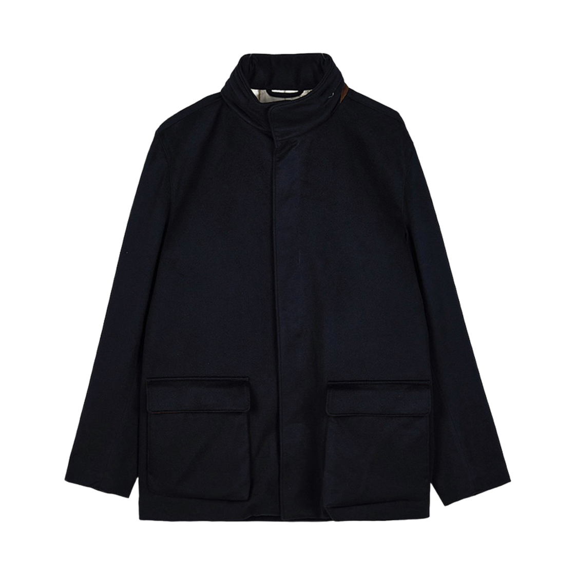 로로 피아나 베이비 캐시미어 스톰 시스템 윈터 보이저 카반 자켓 블랙(Loro Piana Baby Cashmere Storm System Winter Voyager Caban Jacket Black)