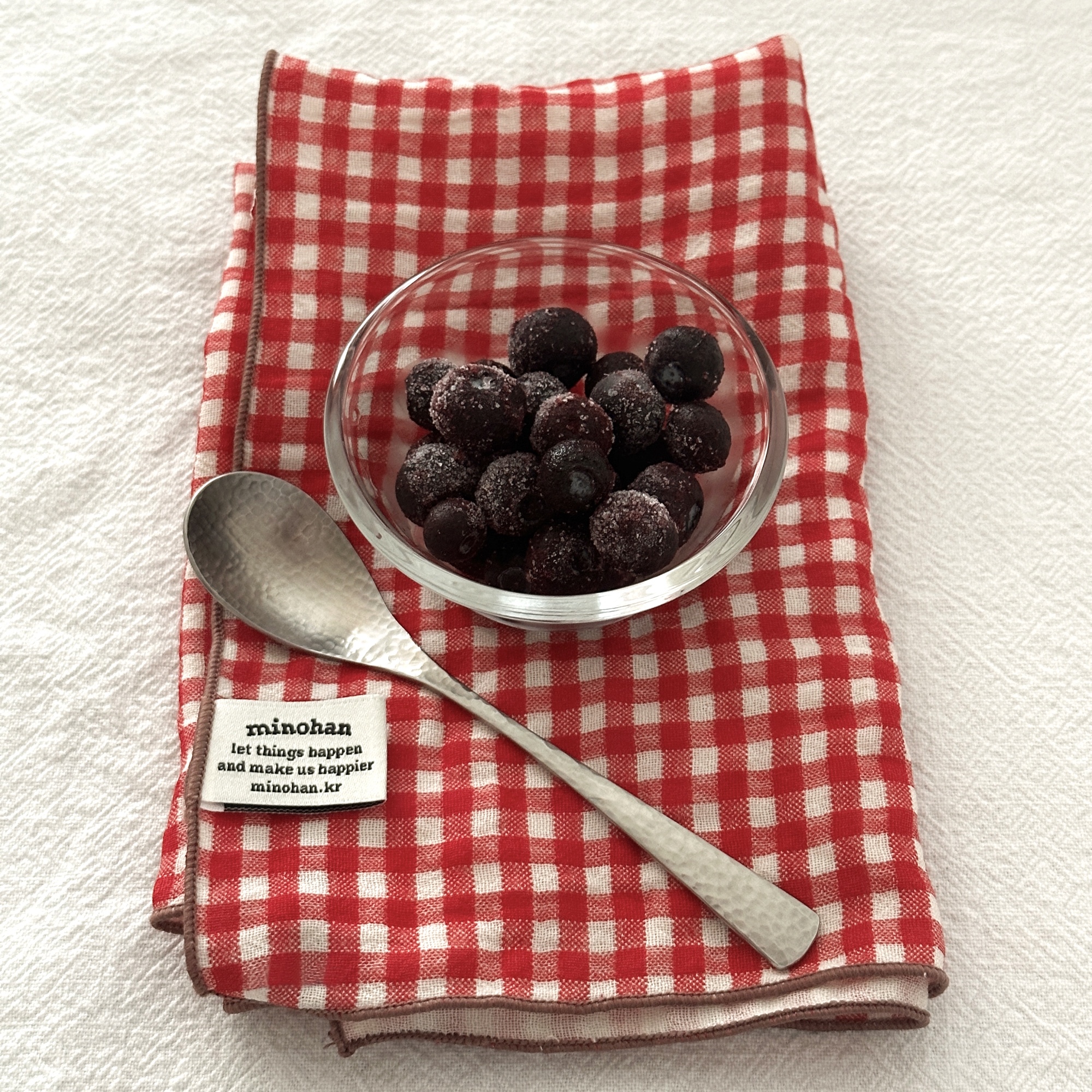 [3% 적립] MINOHAN KOREA RINGO KITCHENCLOTH 착용 스타일
