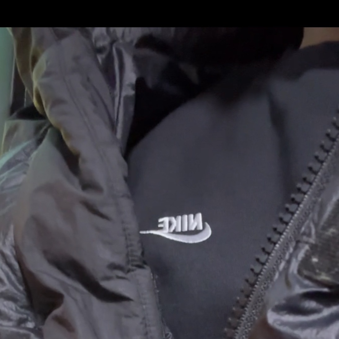 Nike NSW Club Fleece Crew Sweatshirt Black - Asia 착용 스타일