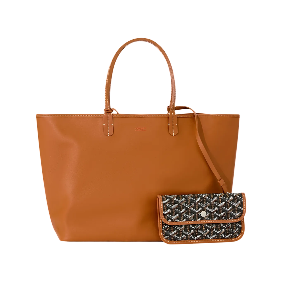 - Goyard Anjou PM Bag Black Tan (with Croc)
