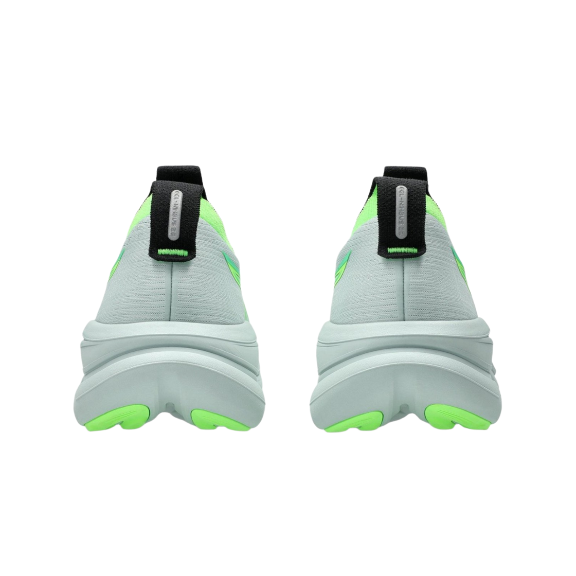 아식스 젤 님버스 28 콜드 모스 일루미네이트 그린 - 4E 엑스트라 와이드(Asics Gel-Nimbus 28 Cold Moss Illuminate Green - 4E Extra Wide) - 3