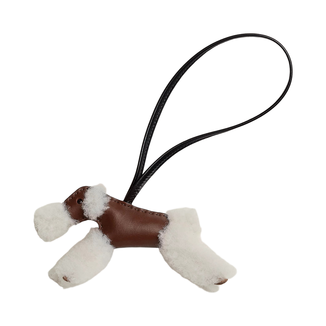 에르메스 버디 참 메리노 울 마일로 & 에크류 떼르 누아(Hermes Budy Charm Merino Wool Milo & Ecru Terre Noir) - 1