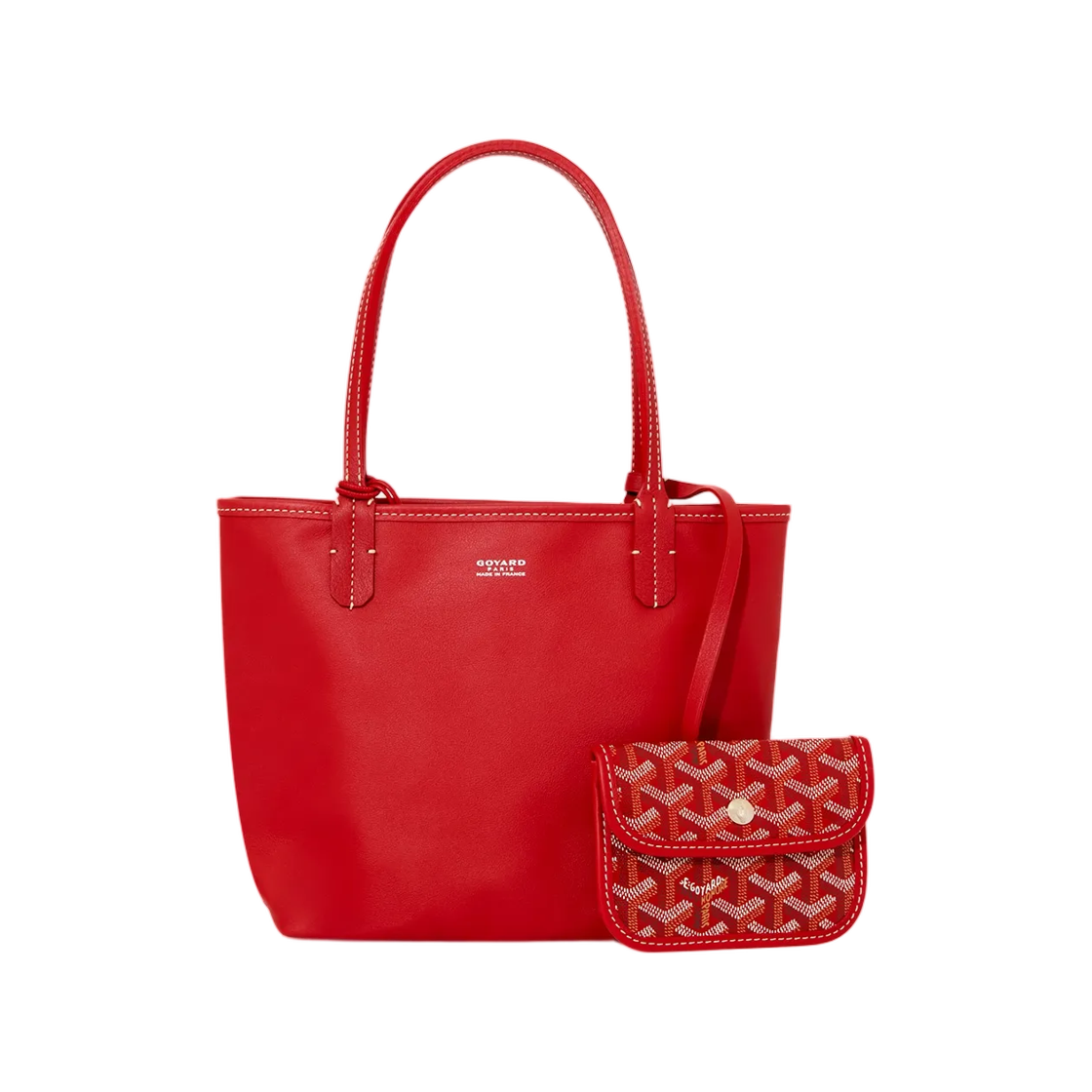 고야드 앙주 미니 백 레드 (크로 포함)(Goyard Anjou Mini Bag Red (with Croc)) - 1