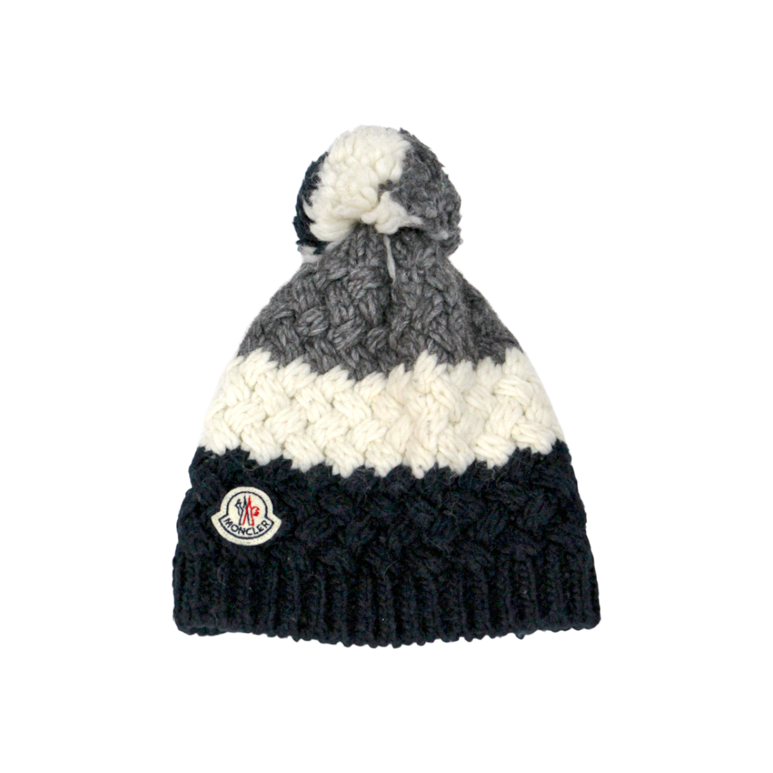 몽클레르 네이비 울 비니 C-B46099(Moncler Navy Wool Beanie C-B46099)