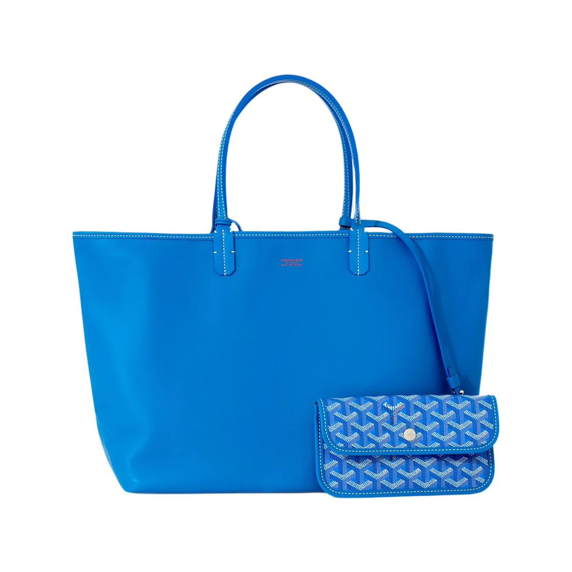 고야드 앙주 PM 백 스카이 블루 (크로 포함)(Goyard Anjou PM Bag Sky Blue (with Croc)) - 1