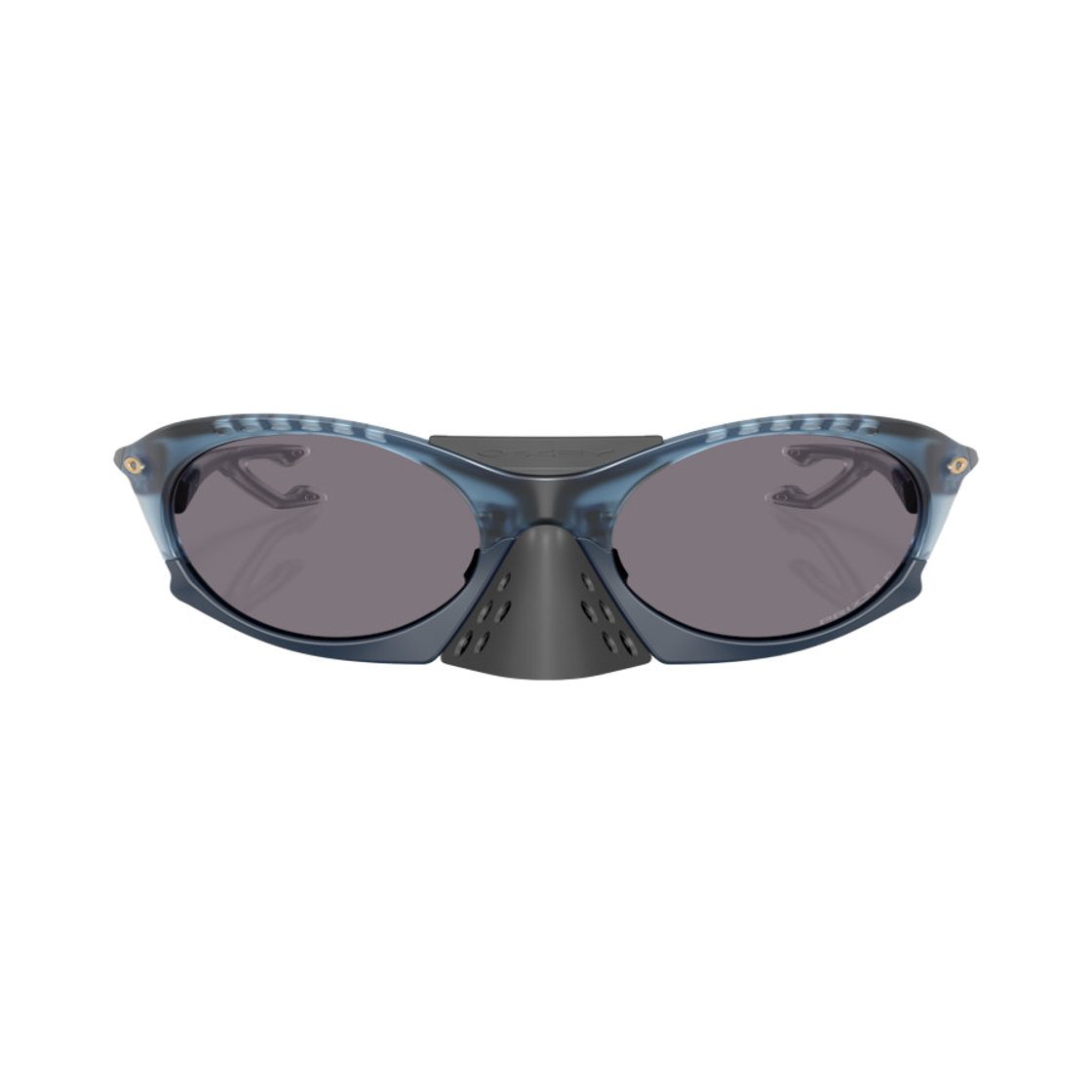 OO9437-0963 Oakley Plantaris Matte Transparent Abyss Frame Prizm Grey Polarized Lenses Narrow Universal Fit