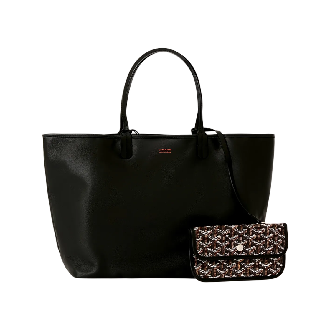 - Goyard Anjou PM Bag Black (with Croc)