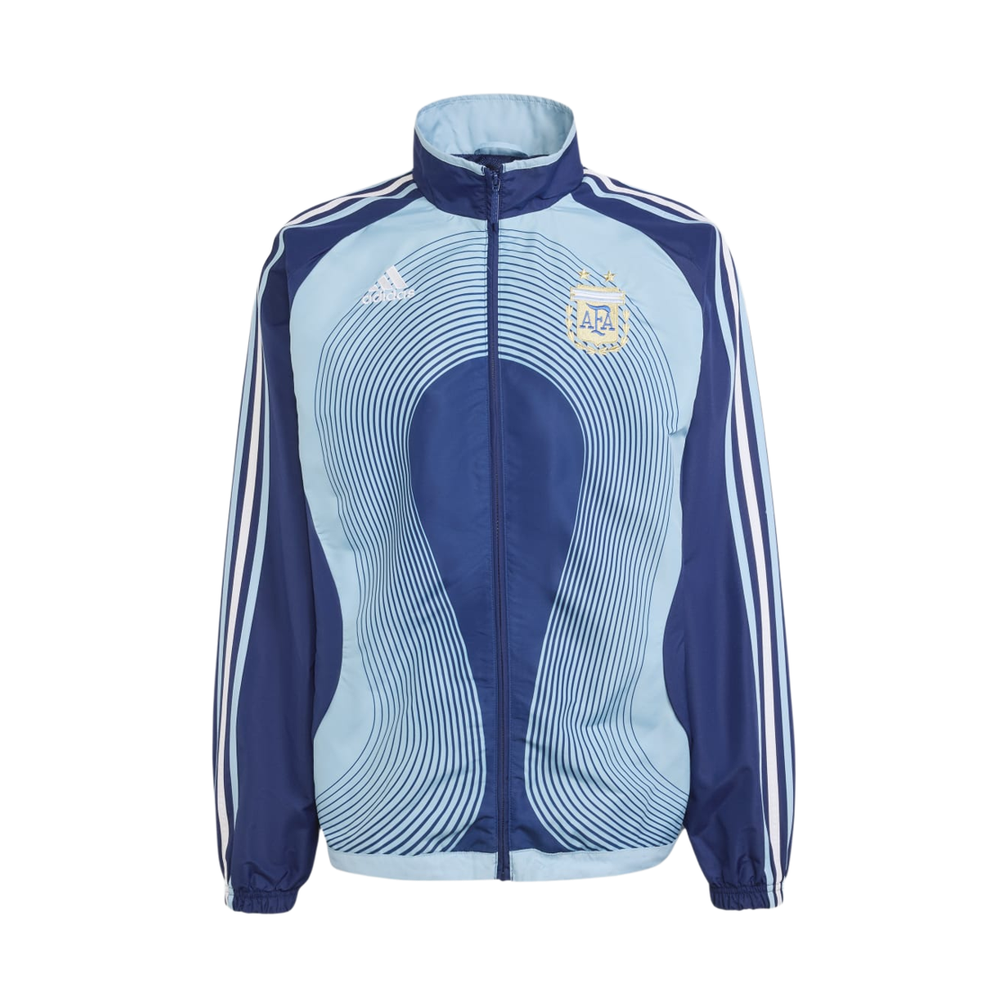 아디다스 아르헨티나 어웨이 트랙 탑 2006 다크 블루 - KR 사이즈 (논 마킹 버전)(Adidas Argentina Away Track Top 2006 Dark Blue - KR Sizing (Non Marking Ver.)) - 1