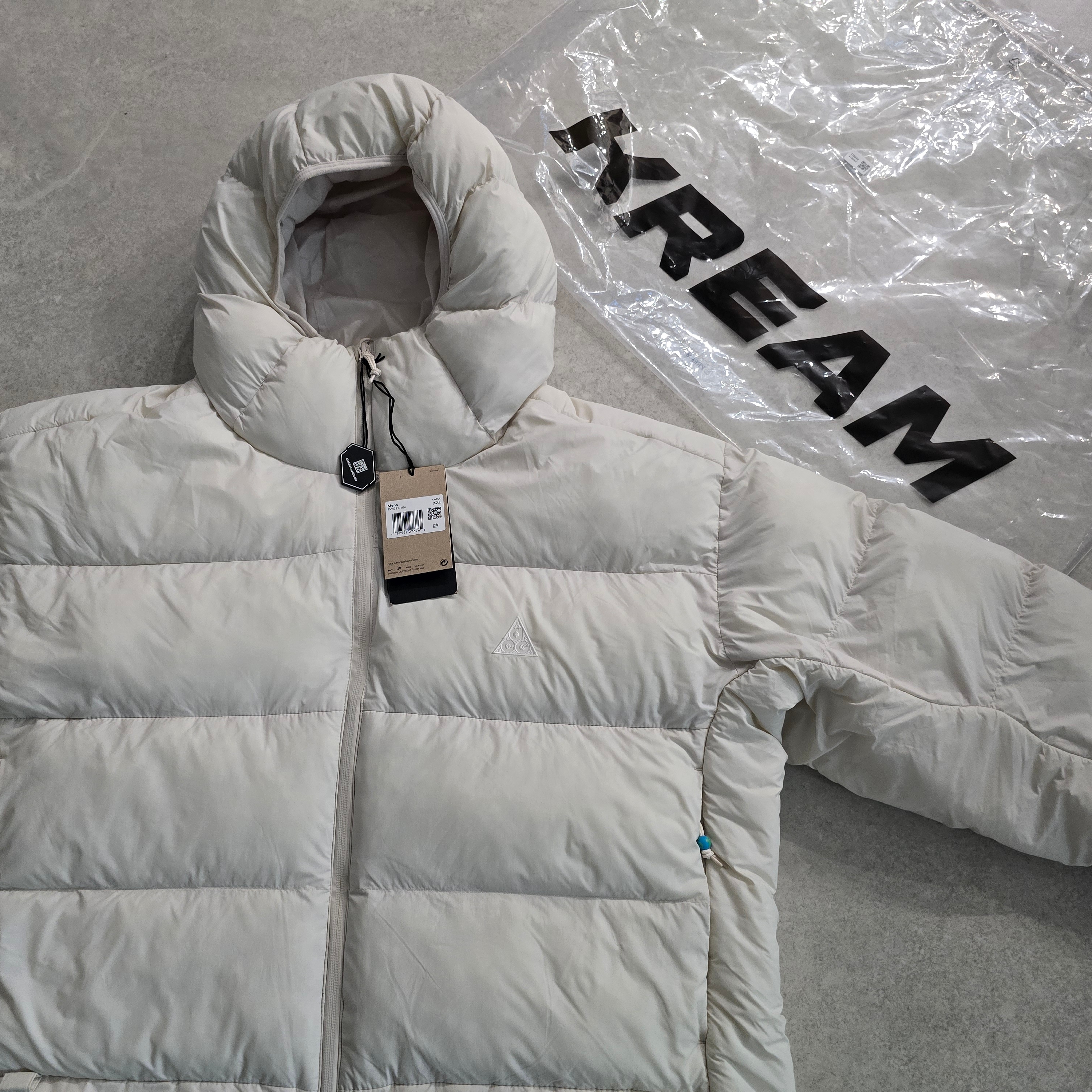 Nike ACG Therma-Fit ADV Lunar Lake Loose Hooded Jacket Light Orewood Brown - Asia 착용 스타일 - 2