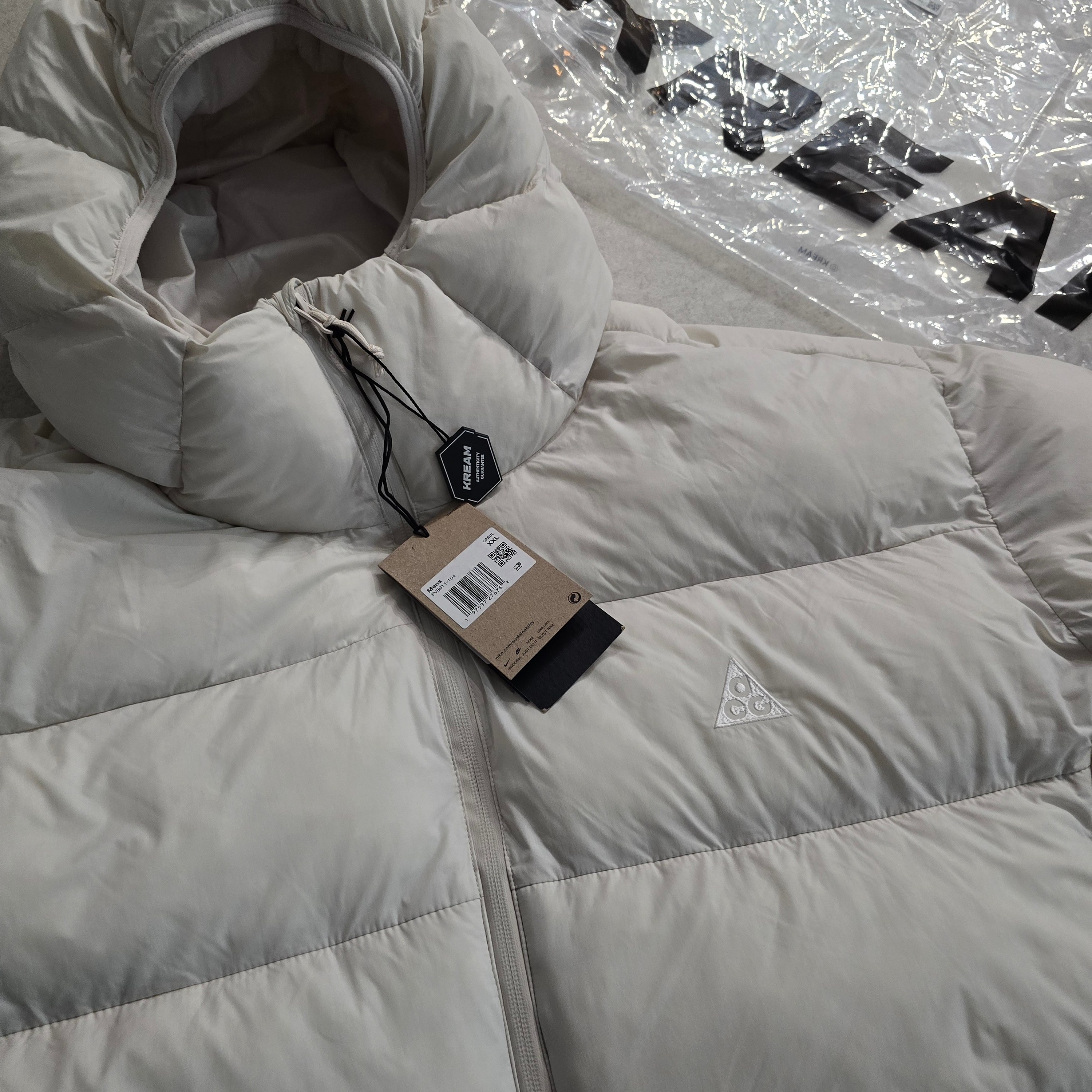 Nike ACG Therma-Fit ADV Lunar Lake Loose Hooded Jacket Light Orewood Brown - Asia 착용 스타일 - 3