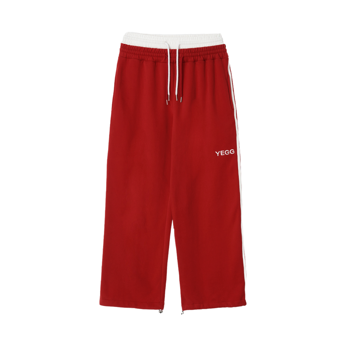 37402 Yegg Double Banding Pants Red