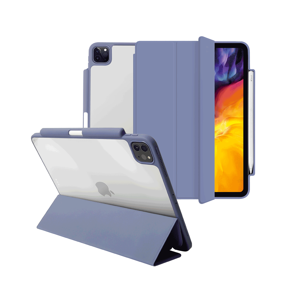 I4BACAI011501 Tanglewood Clear-Fit Case iPad Pro 11 PURPLE