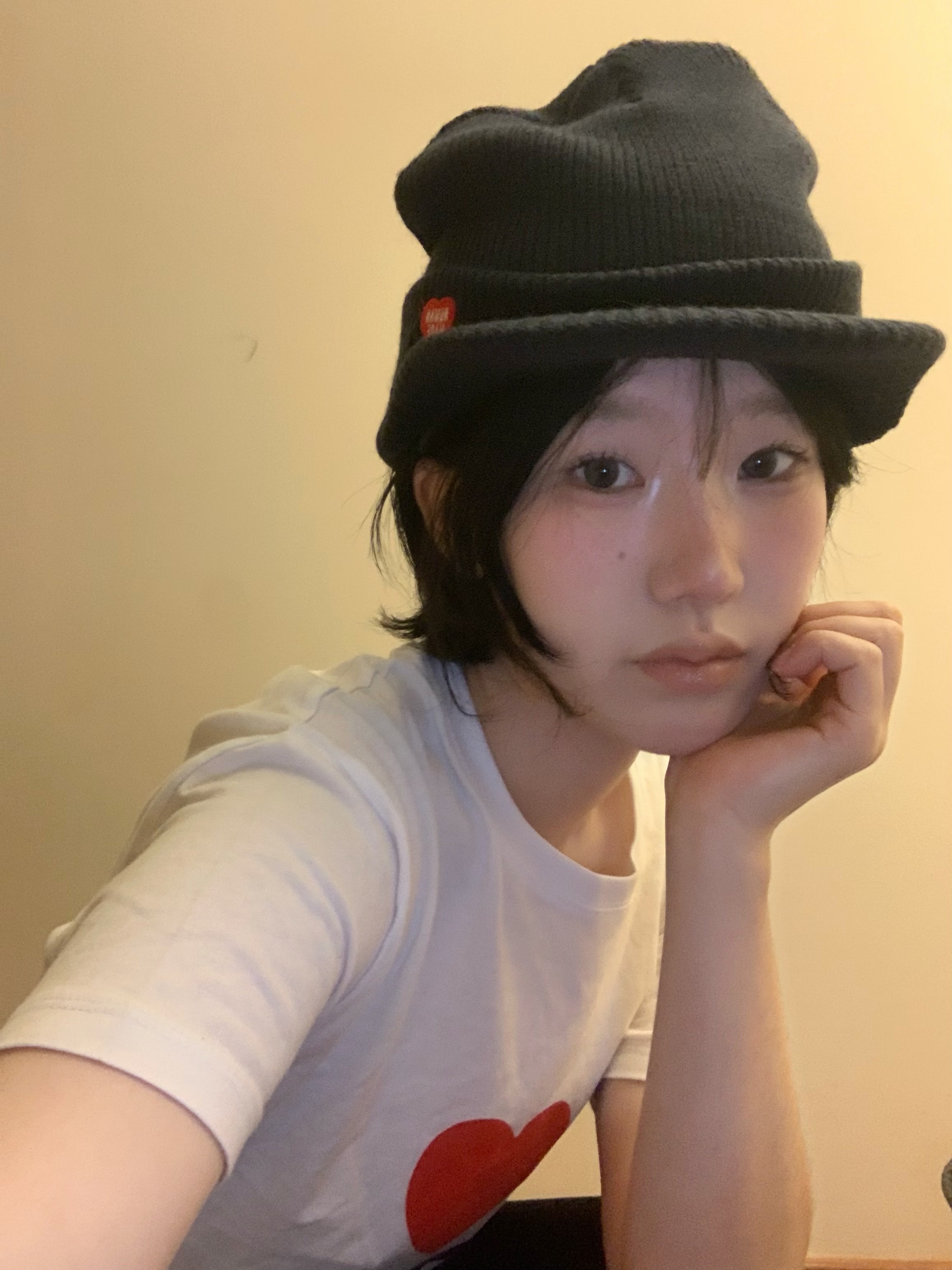 Human Made Oslo Cap Navy 착용 스타일 - 2