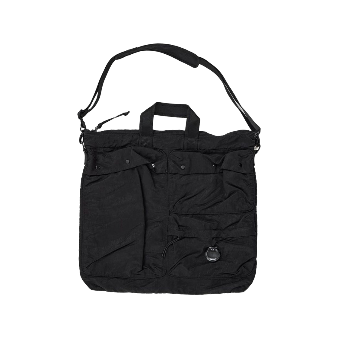 C.P. 컴퍼니 나일론 토트백 블랙 - 26SS(C.P. Company Nylon Tote Bag Black - 26SS)