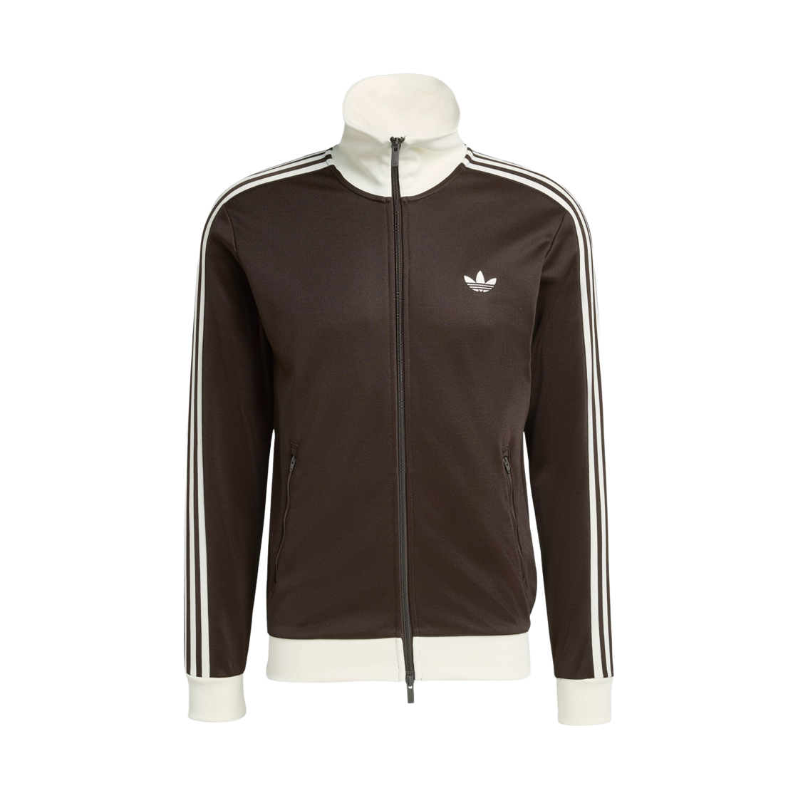 아디다스 클래식 트랙 탑 오로라 커피 오프 화이트 - KR 사이즈(Adidas Classic Track Top Aurora Coffee Off White - KR Sizing)