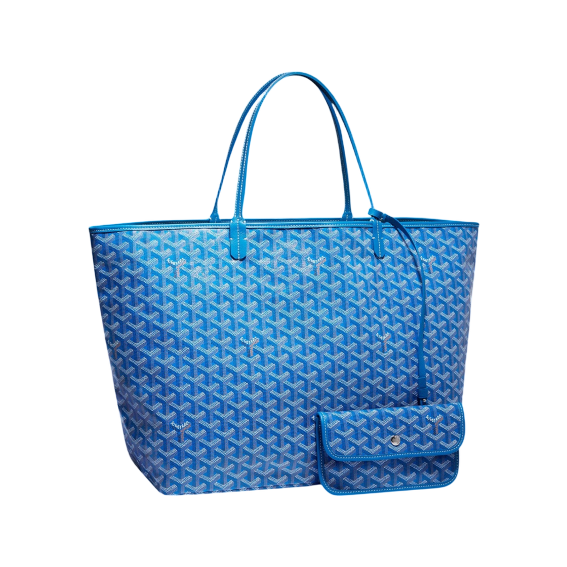 고야드 생루이 GM 백 스카이 블루 (크로 포함)(Goyard Saint Louis GM Bag Sky Blue (with Croc))