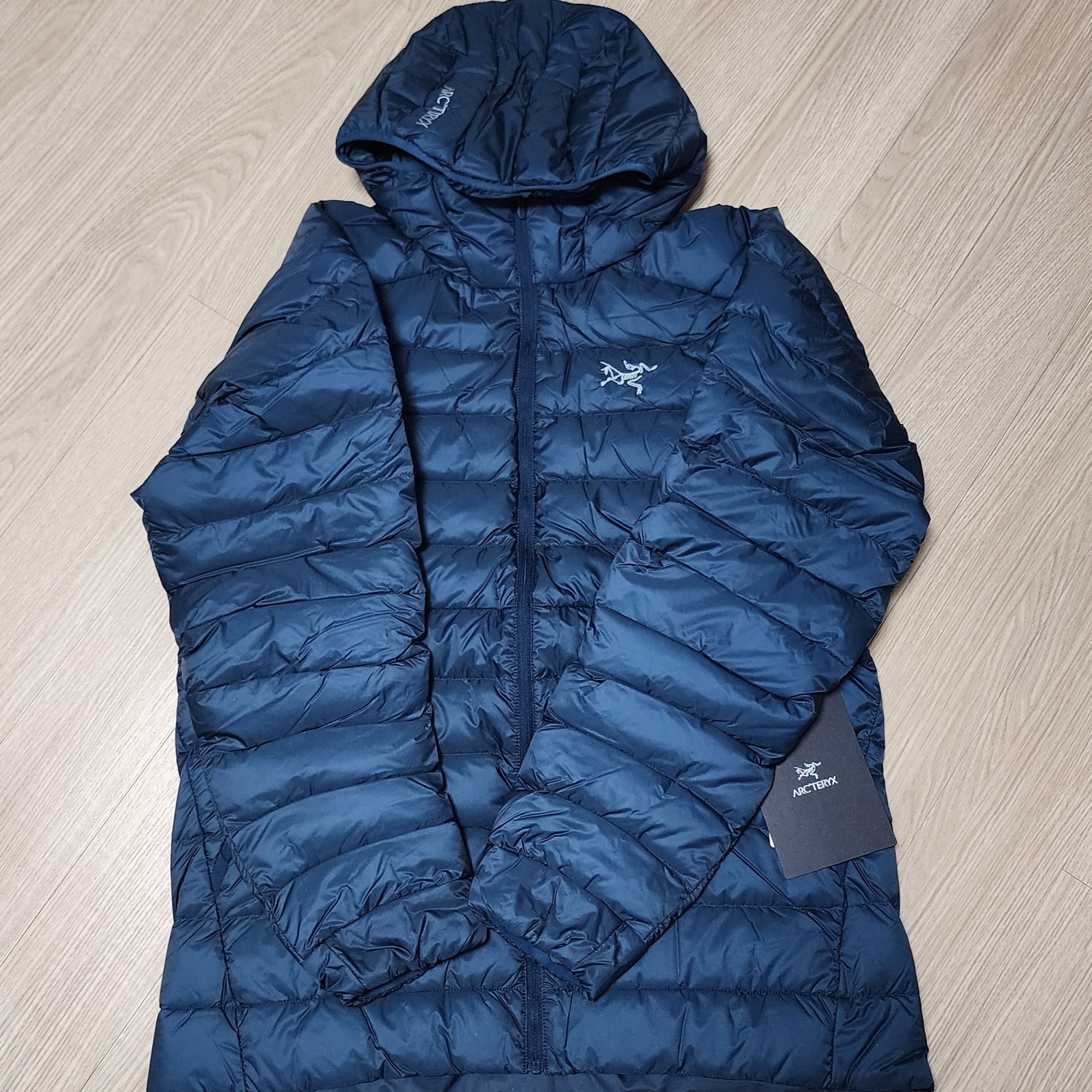 Arc'teryx Cerium Hoody Nightscape 착용 스타일