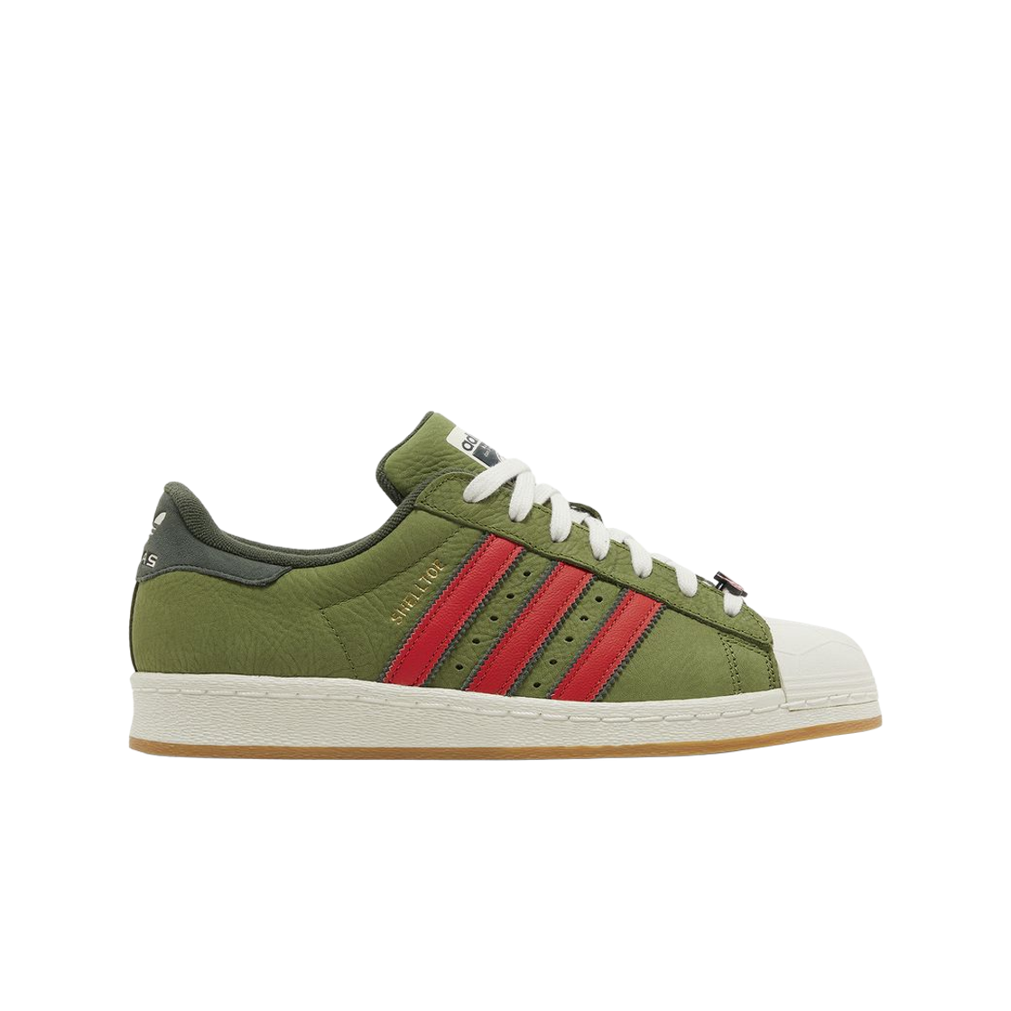 아디다스 x 돌연변이 닌자 거북이 슈퍼스타 쉘토 크래프트 그린 팬톤(Adidas x Teenage Mutant Ninja Turtles Superstar Shelltoe Craft Green Pantone) - 1