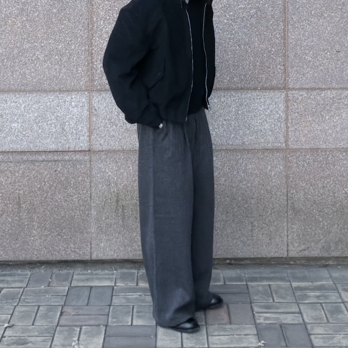 Kinchi Shower - 808 (a) Black 착용 스타일 - 3