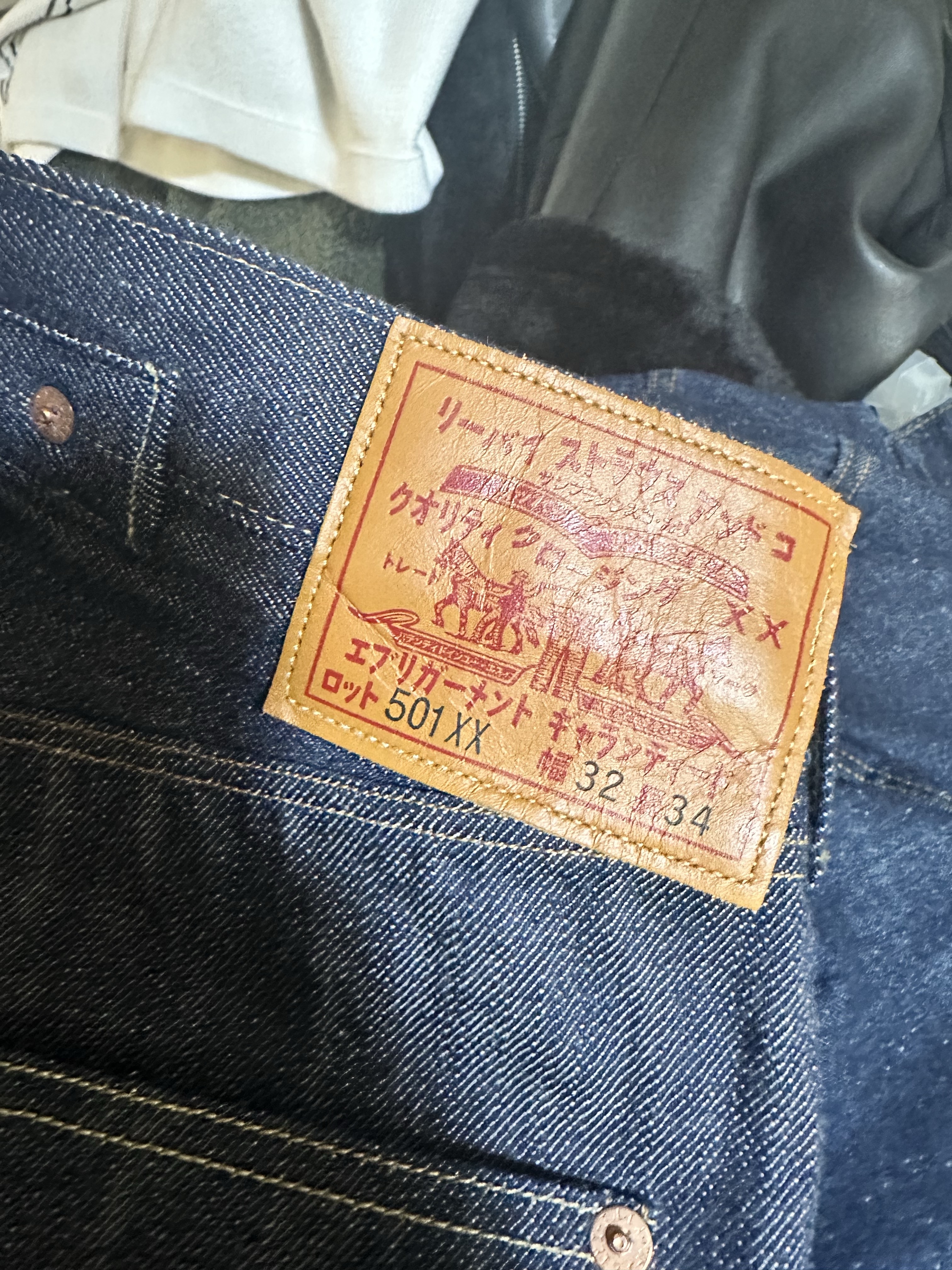 Levi's LVC 1922 501 Jean Rigid 150th Anniversary Limited Edition 착용 스타일 - 4