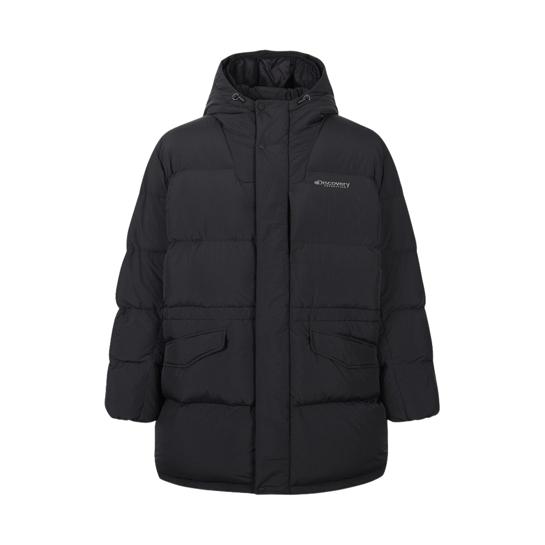 디스커버리 익스페디션 사파리 다운 롱 패딩 블랙(Discovery Expedition Safari Down Long Padding Black)