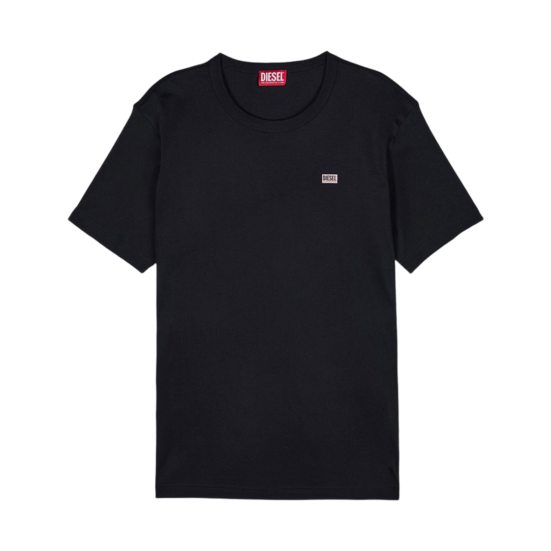 A148190PJBG-9XX Diesel T-Miegor Cotton T-Shirt Black