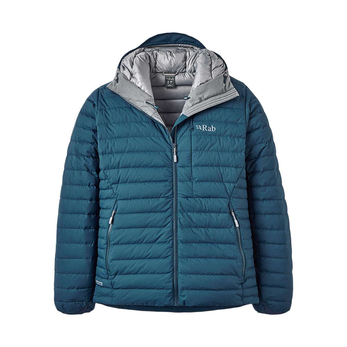 RABQDB73TMB0030 Rab Microlight Windstopper Hoody Tempest Blue