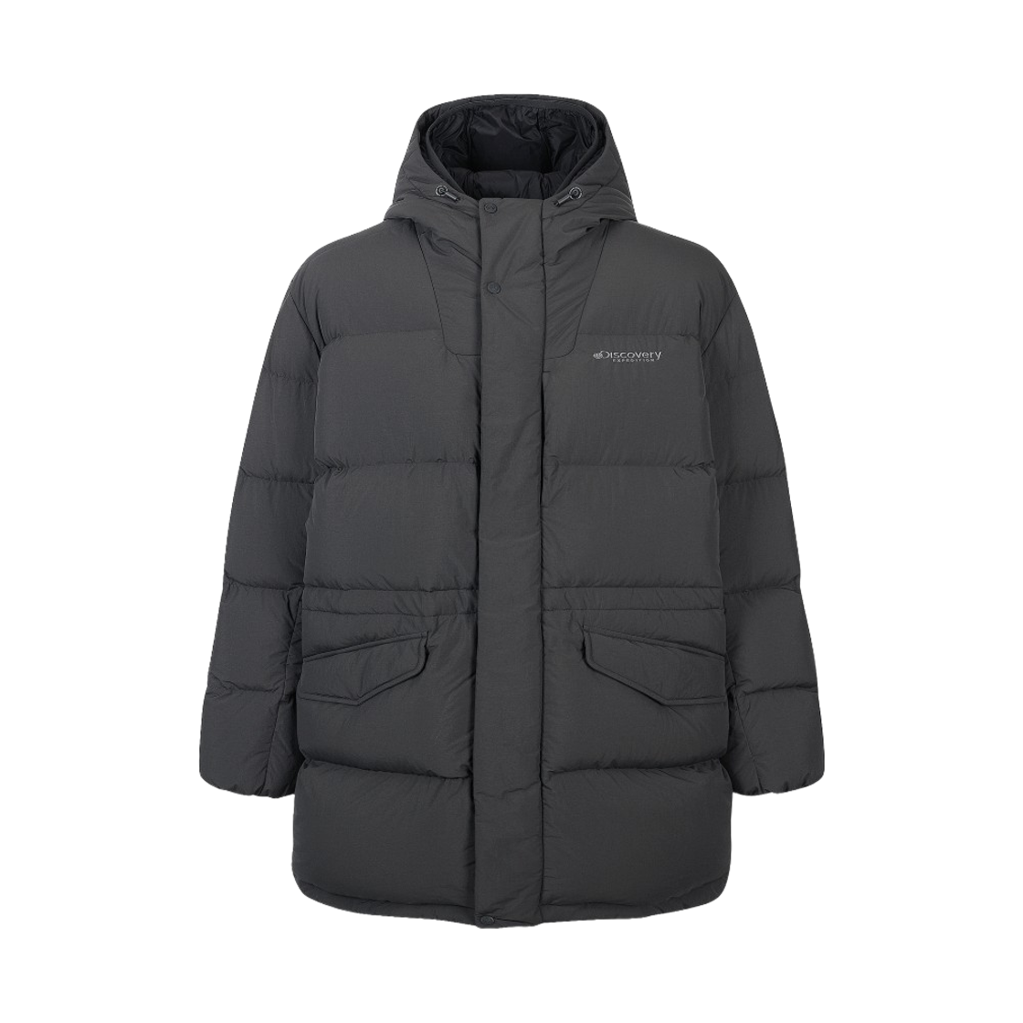 디스커버리 익스페디션 사파리 다운 롱 패딩 다크 그레이(Discovery Expedition Safari Down Long Padding Dark Gray)
