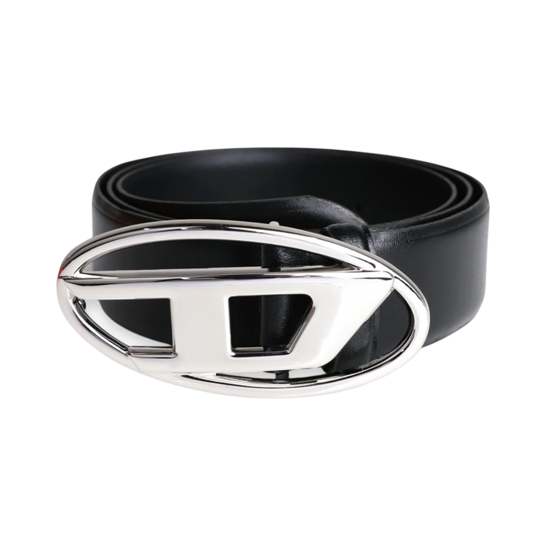 X10133P6364-T8013 Diesel Oval D Logo B-1DR Belt Black