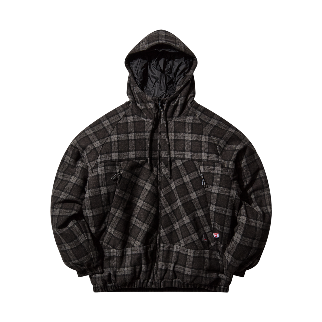 로아 로거 울 프리마로프트 체크 자켓 앤트러사이트(ROA Logger Wool Primaloft Checked Jacket Anthracite)