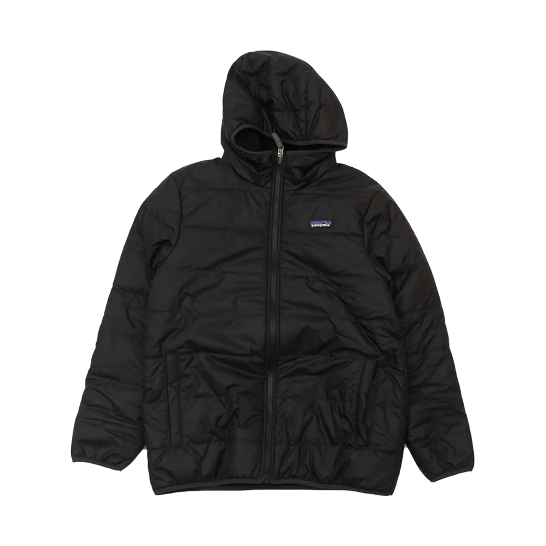 (키즈) 파타고니아 리버시블 레디 프레디 후디 잉크 블랙((Kids) Patagonia Reversible Ready Freddy Hoody Ink Black) - 2