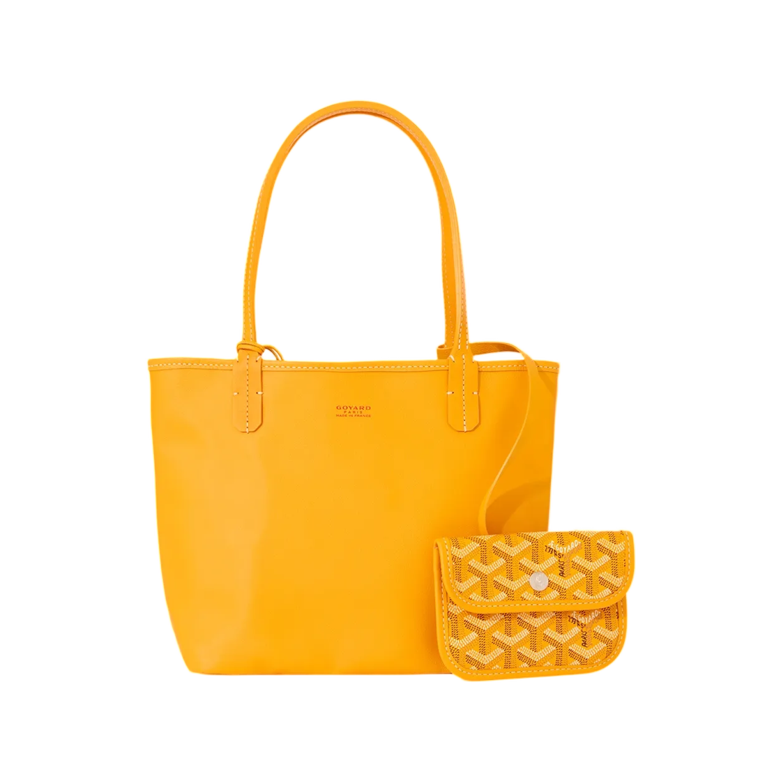 고야드 앙주 미니 백 옐로우 (크로 포함)(Goyard Anjou Mini Bag Yellow (with Croc)) - 1
