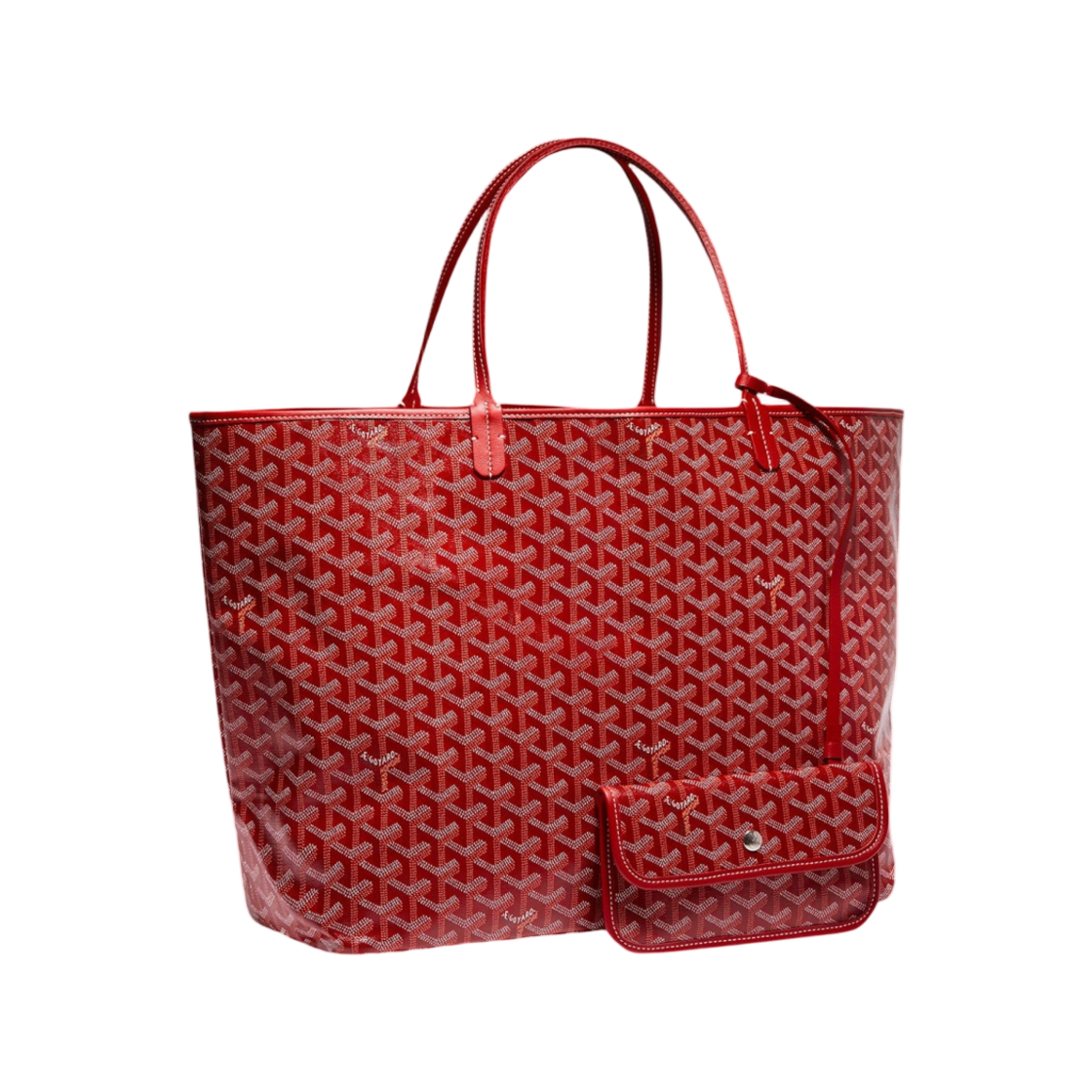 고야드 생루이 GM 백 레드 (크로 포함)(Goyard Saint Louis GM Bag Red (with Croc)) - 1