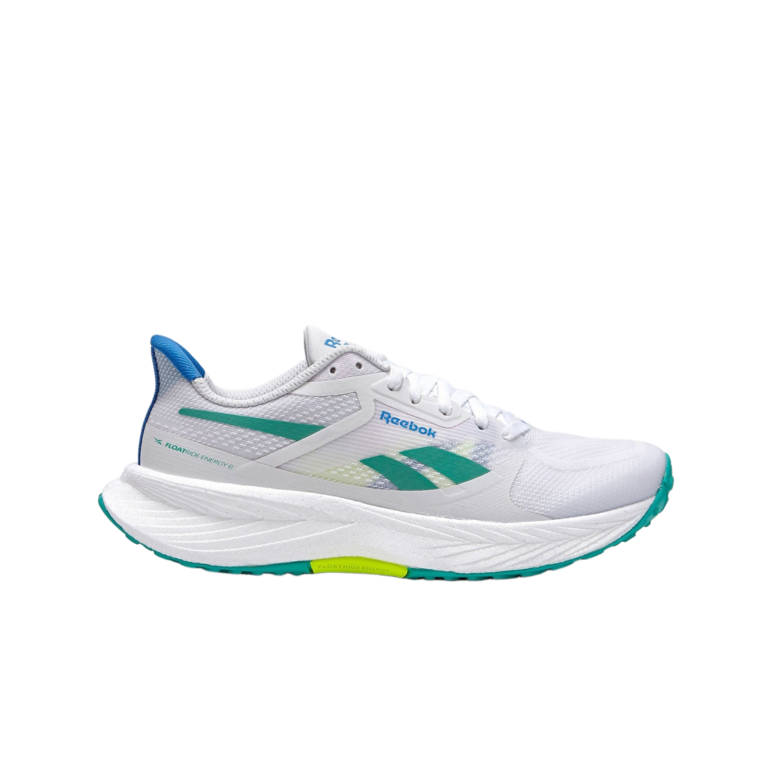 100204927/RESO4FN2WWT Reebok Floatride Energy 6 White Green