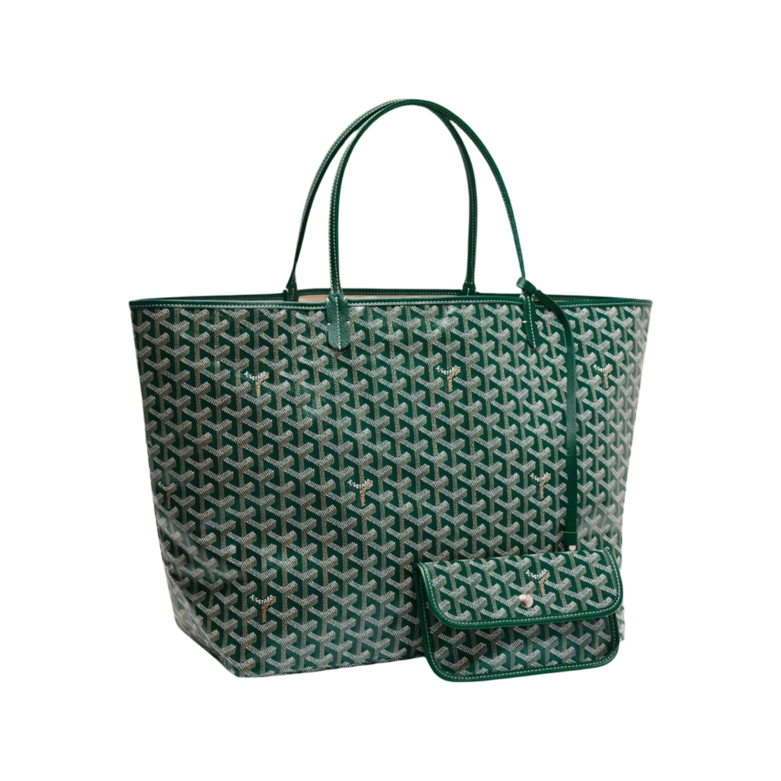 고야드 생루이 GM 백 그린 (크로 포함)(Goyard Saint Louis GM Bag Green (with Croc))
