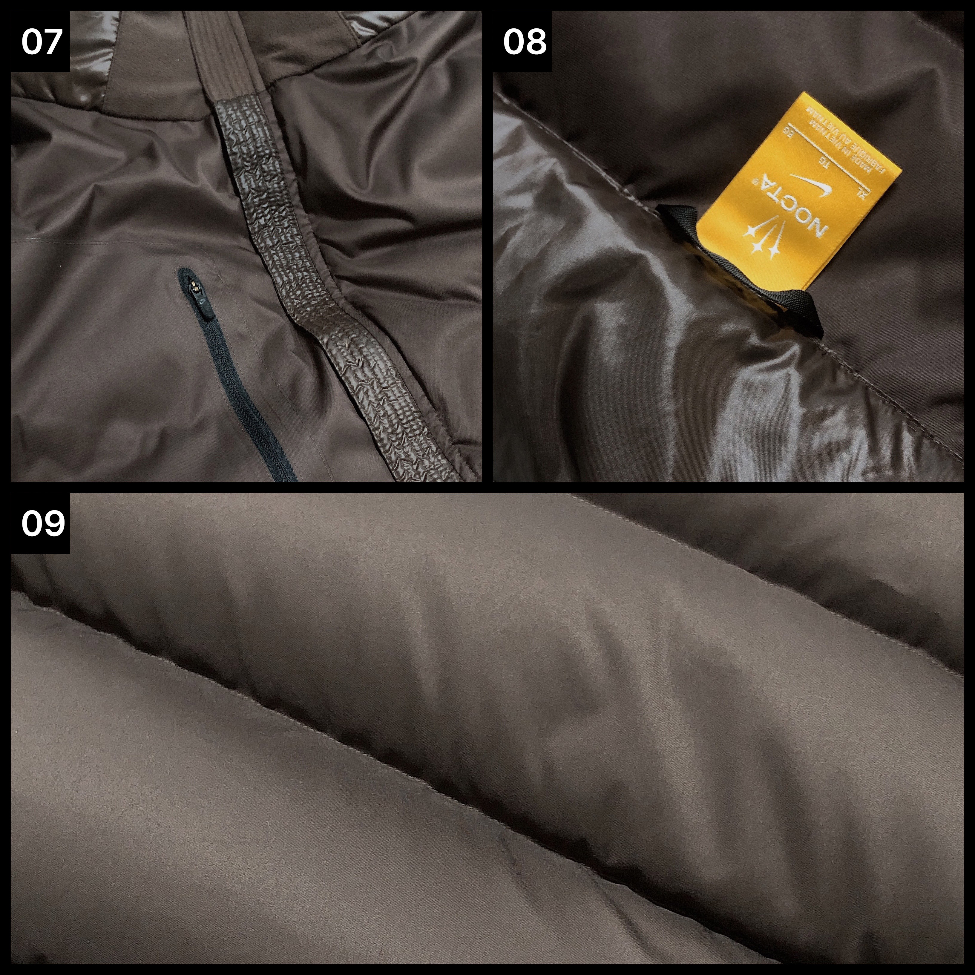 Nike x Drake Nocta Sunset Puffer Jacket Baroque Brown Olive Grey - Asia 착용 스타일 - 4