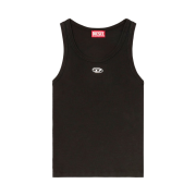 (W) Diesel T-Anki-Od Slim Ribbed Tank Top Black
