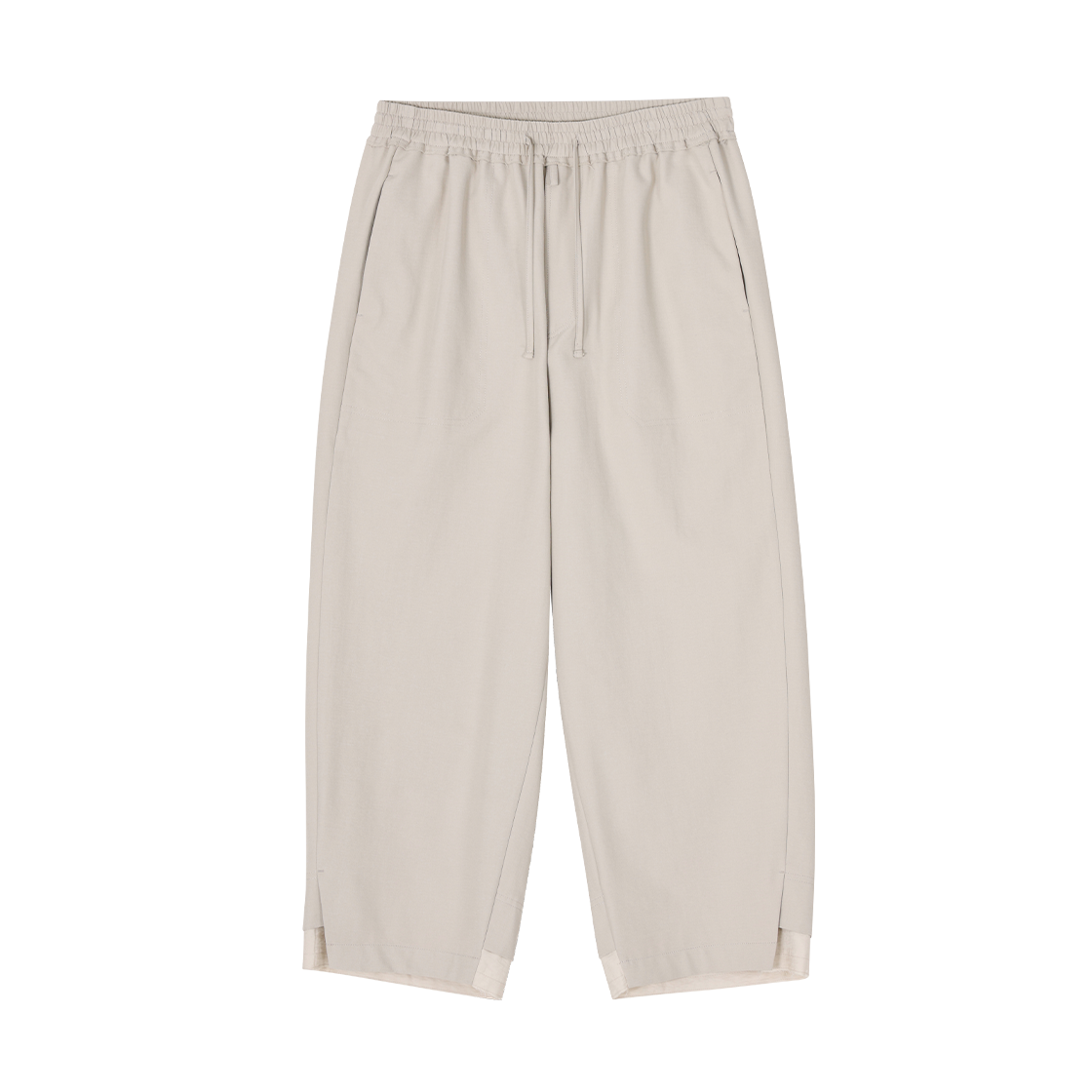 SI2PT216CR SONGZIO HOMME String Carrot Pants Cream