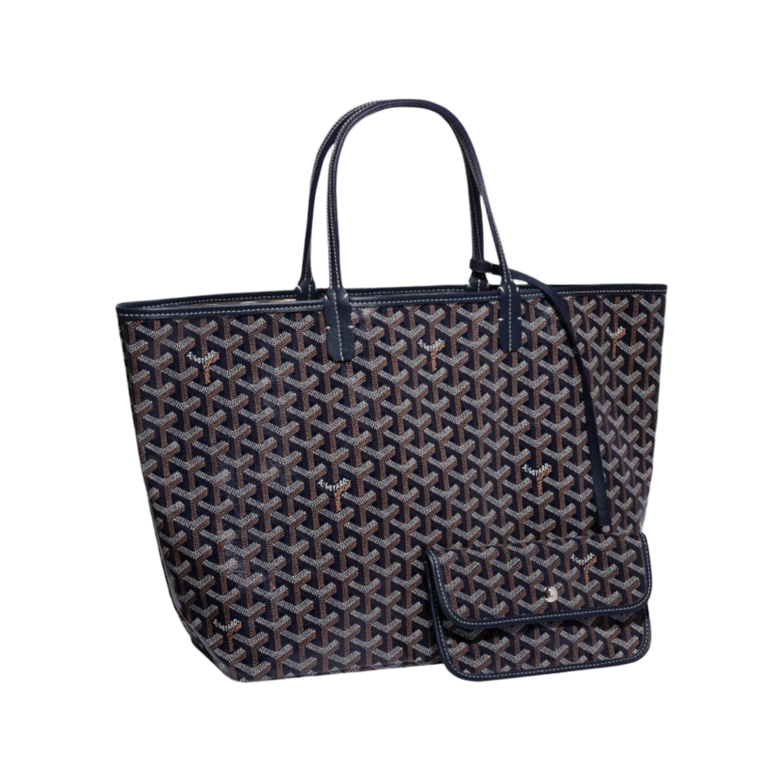 고야드 생루이 PM 백 네이비 (크로 포함)(Goyard Saint Louis PM Bag Navy (with Croc))