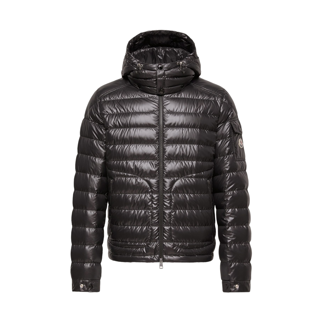 L1-091-1A00102-595ZJ-999 Moncler Lauros Hooded Short Down Jacket Black - 26SS
