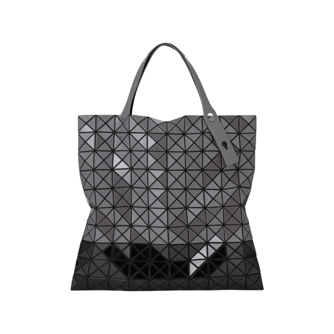 바오 바오 이세이 미야케 프리즘 바이컬러 토트백 다크 그레이 블랙(Bao Bao Issey Miyake Prism Bi-Color Tote Bag Dark Grey Black)