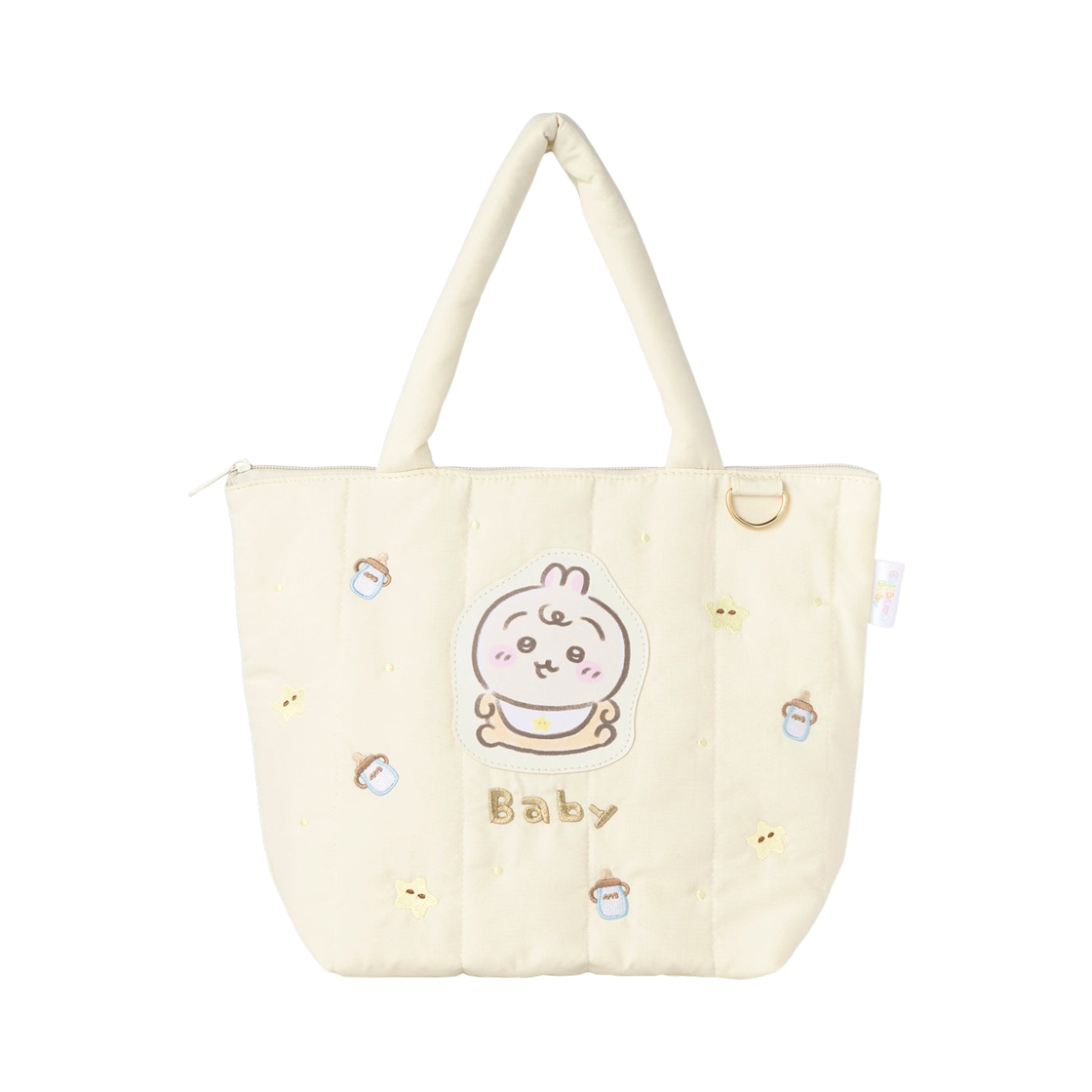 치이카와 베이비 퀼팅 토트백 우사기(Chiikawa Baby Quilted Tote Bag Usagi)