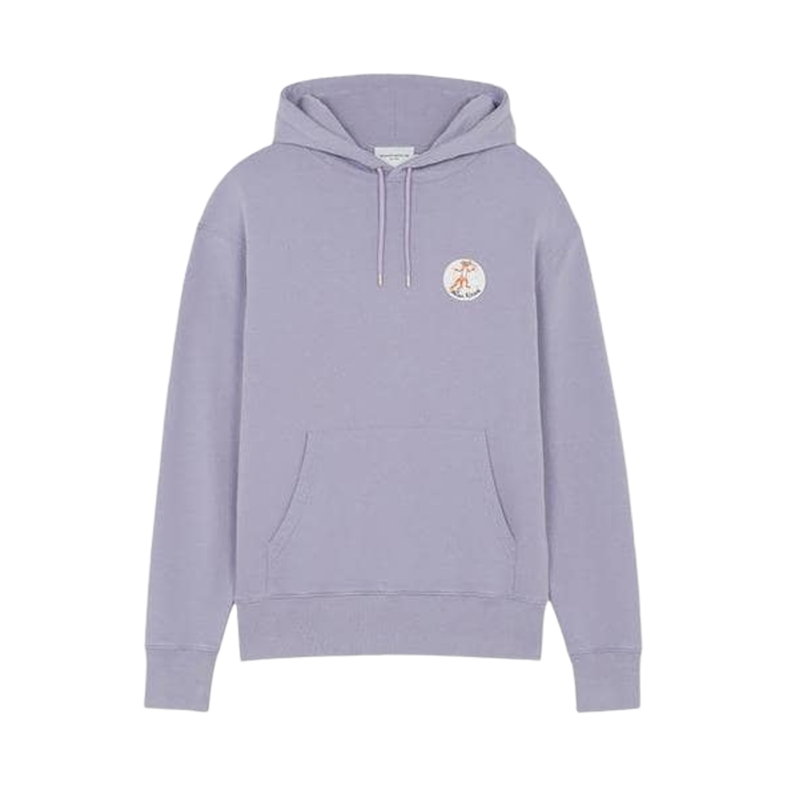 JM00360KM0001-P503 Maison Kitsune x Olympia Le Tan Oly Flower Fox Patch Hoodie Lilac