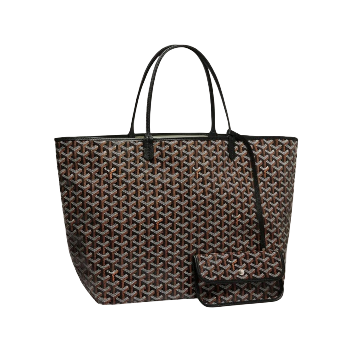 고야드 생루이 GM 백 블랙 (크로 포함)(Goyard Saint Louis GM Bag Black (with Croc)) - 1