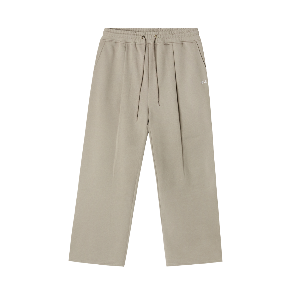 예일 스몰아치 원 턱 스웨트 팬츠 베이지(Yale Small Arch One Tuck Sweatpants Beige)