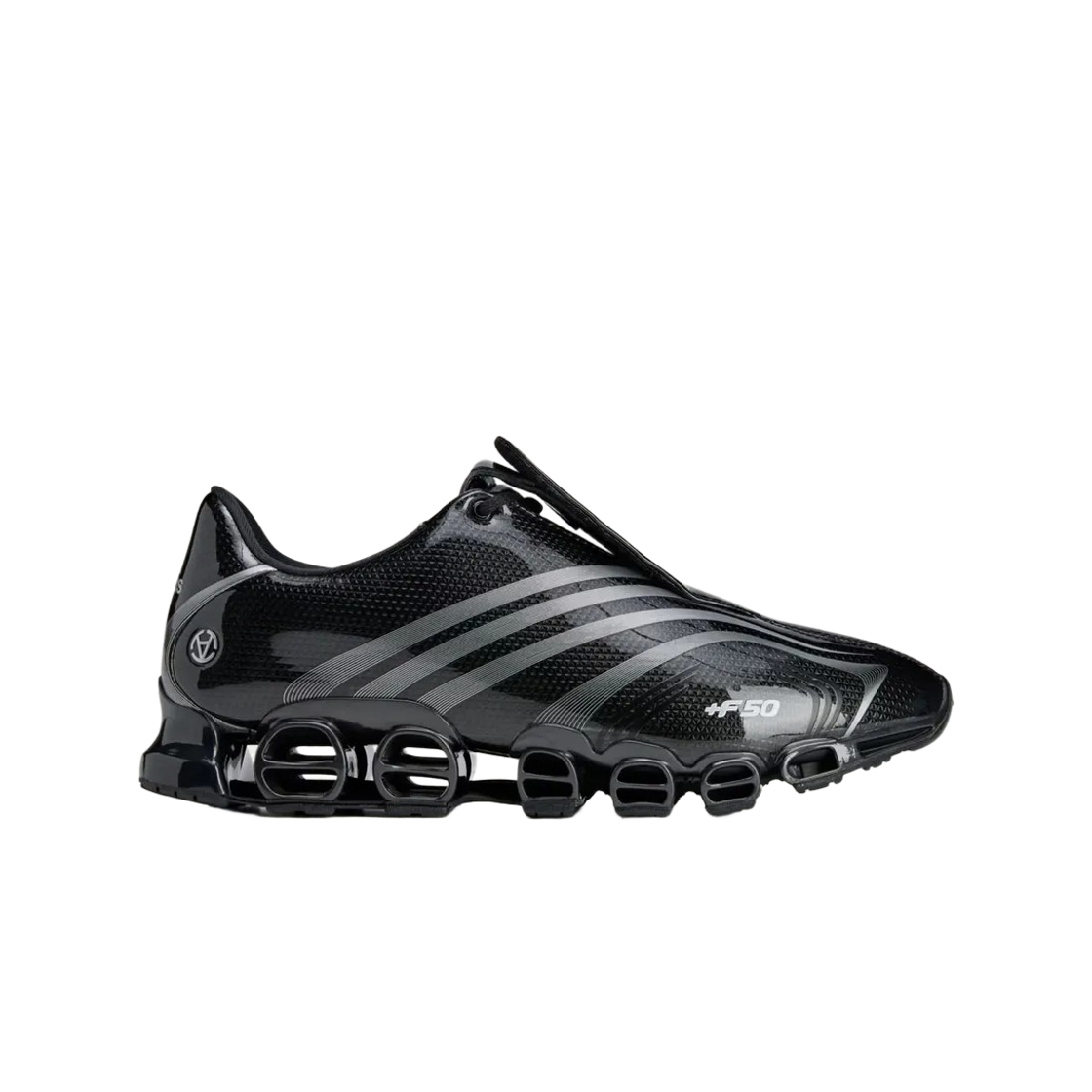 JQ1362 Adidas x Slam Jam F50 Tunit Megaride Core Black Silver Metallic