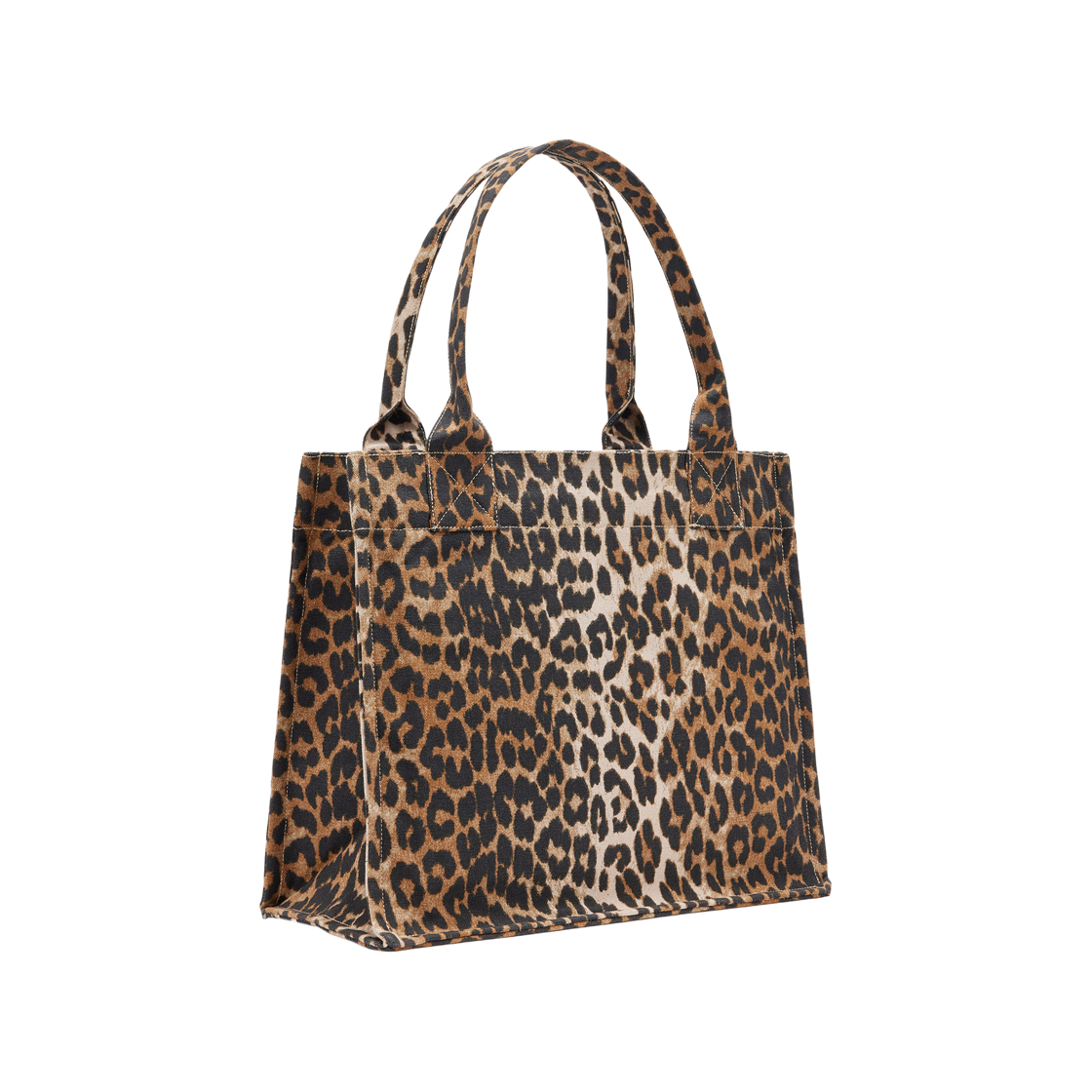 가니 라지 캔버스 토트백 레오파드(Ganni Large Canvas Tote Bag Leopard) - 2