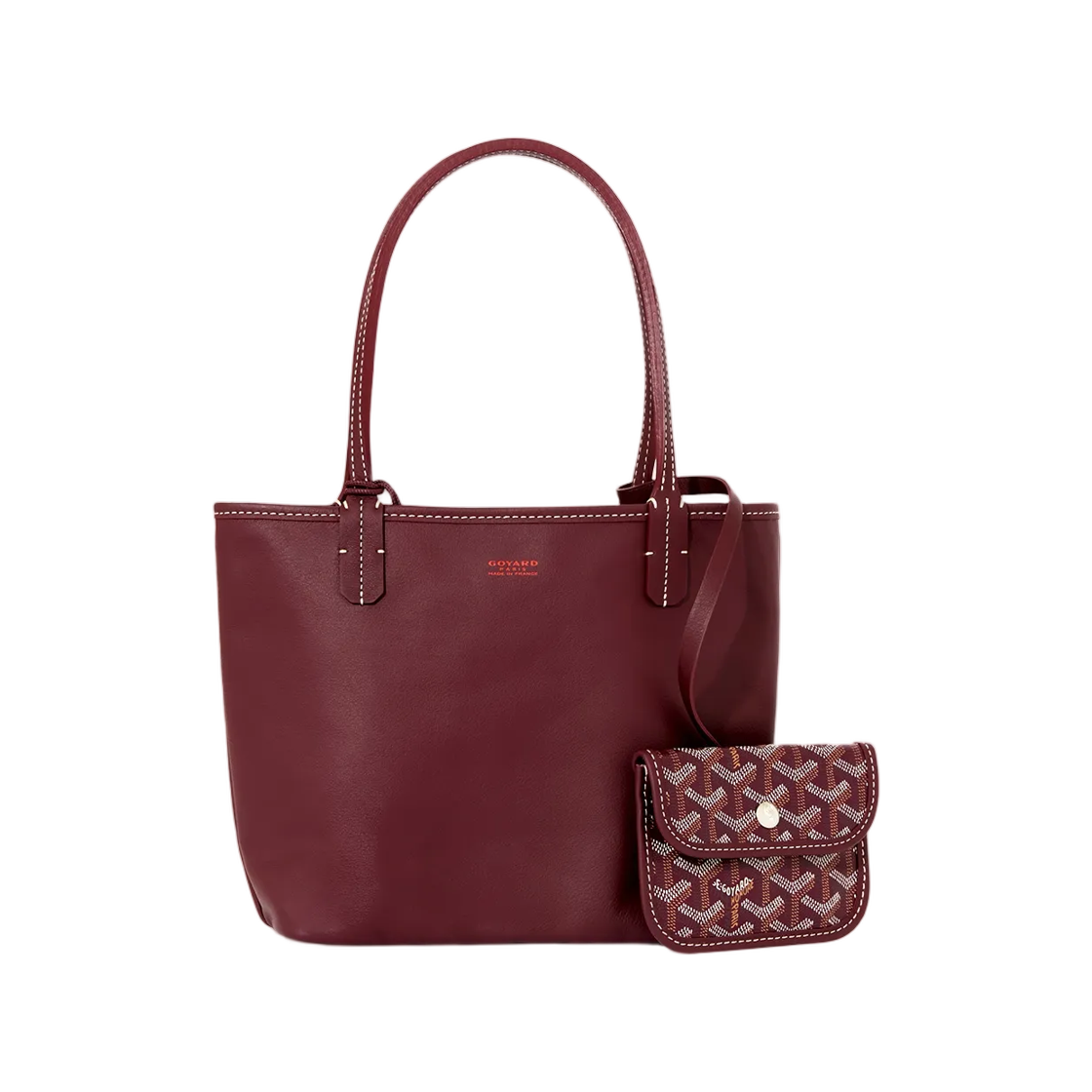 고야드 앙주 미니 백 버건디 (크로 포함)(Goyard Anjou Mini Bag Burgundy (with Croc))