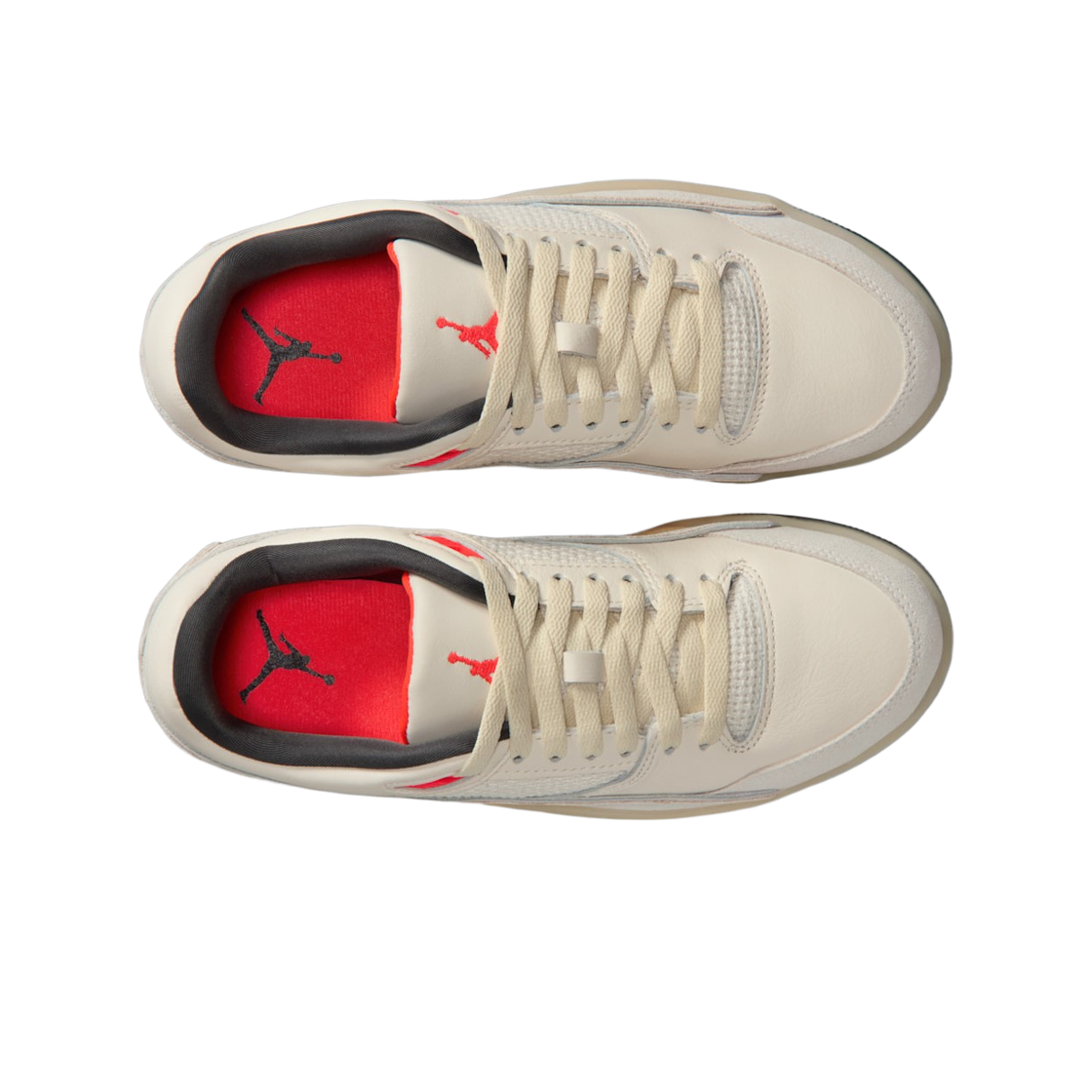 (W) 조던 플라이트 코트 페일 아이보리 모슬린((W) Jordan Flight Court Pale Ivory Muslin) - 2
